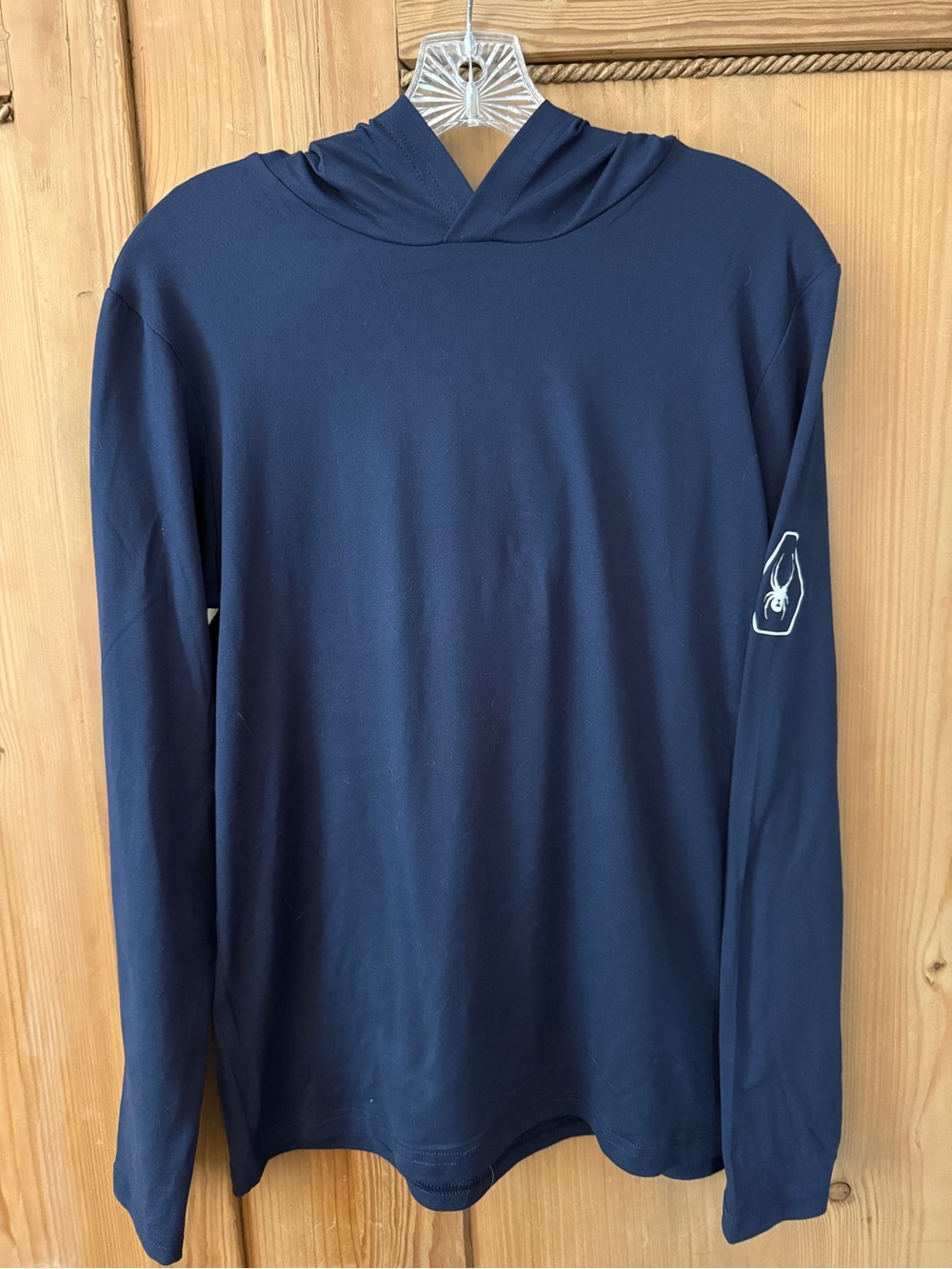 Spyder Navy Performance Hooded Top